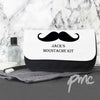 Personalised Moustache Men's Wash Bag