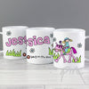 Personalised Bang on the Door Pony Girl Plastic Cup