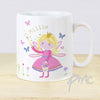 Personalised Garden Fairy Plastic Mug