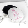 Personalised Keep Calm Round Trinket Box