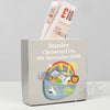 Personalised Noah's Ark Square Money Box