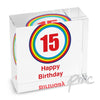 Personalised Bright Rings Medium Crystal Token