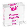 Personalised Crown Medium Crystal Token