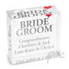 Personalised Bride & Groom Medium Crystal Token