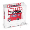 Personalised London Bus Medium Crystal Token