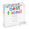 Personalised Best Friend Medium Crystal Token