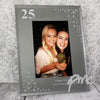 Personalised Big Age 4x6 Diamante Glass Photo Frame
