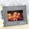 Personalised Twenty One Diamante 6x4 Glass Photo Frame