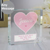 Personalised Stitch & Dot Baby Girl Large Crystal Token