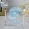 Personalised Up & Away Baby Boy Large Crystal Token