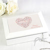 Personalised I Love You White Jewellery Box