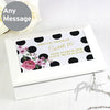 Personalised Floral Dot Jewellery Box
