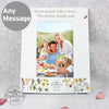 Personalised Country Diary Wild Flowers 4x6 Photo Frame