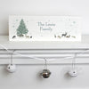 Personalised A Winters Night Wooden Block Sign