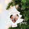 Personalised Christmas Tree Photo Frame Decoration