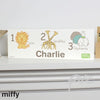 Personalised Miffy at the Zoo Wooden Block Sign
