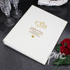 Personalised Love Hearts Gold Traditional Album