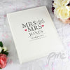 Personalised Mrs & Mrs Traditional Album