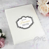 Personalised Art Deco Striped Album with Sleeves