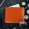 Personalised Initials Tan Leather Wallet