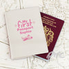 Personalised My First Cream Passport Holder