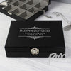 Personalised Large Cufflink Compartment Box